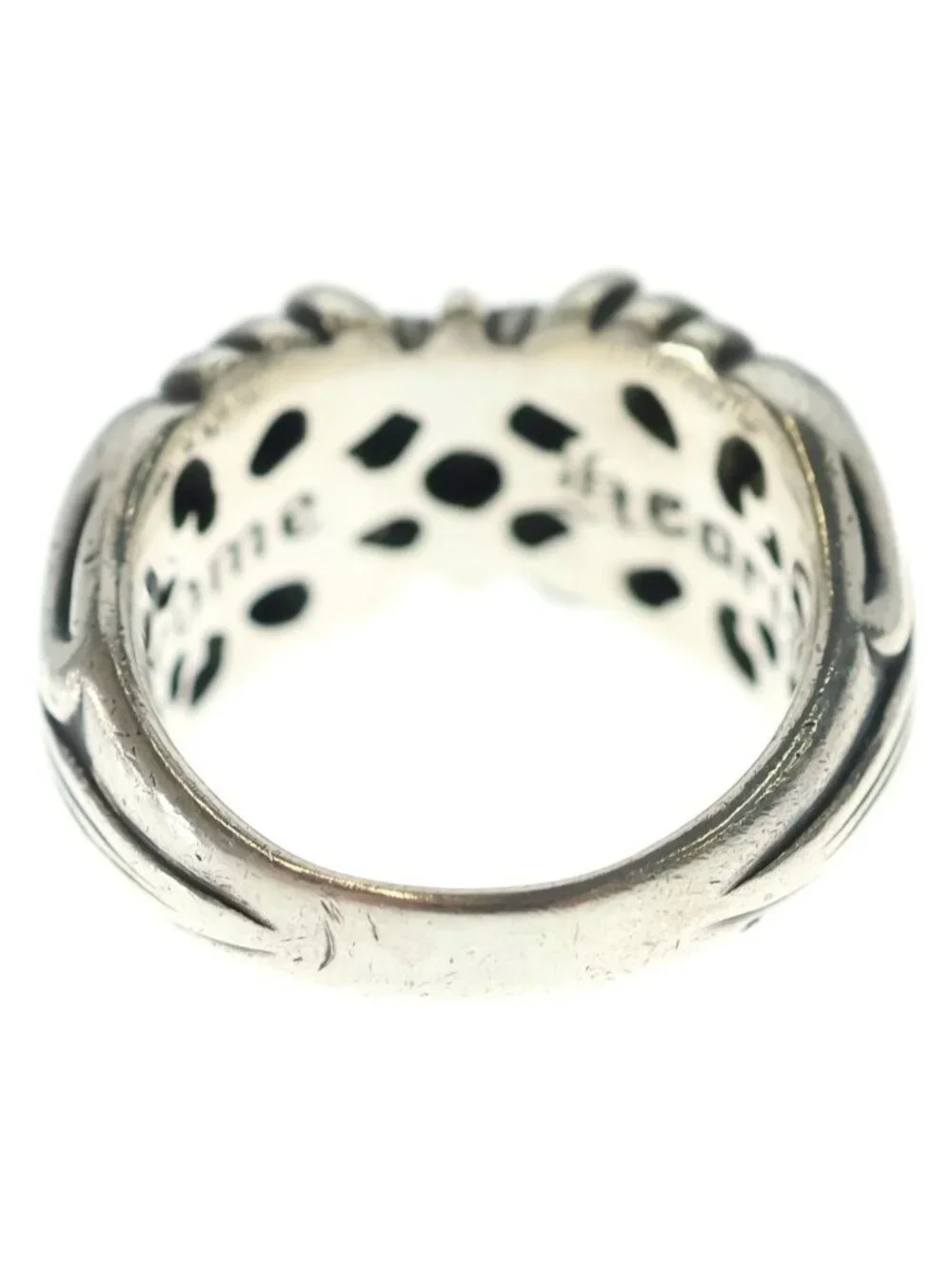 Chrome Hearts K&t KT Ring Silver